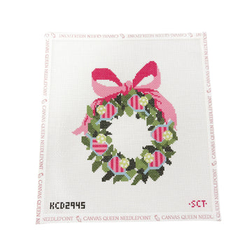 Pickleball Wreath Printed Canvas