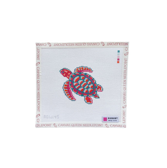 Sea Turtle Orange/Pink/Blue