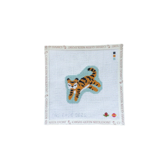 Leaping Tiger Ornament