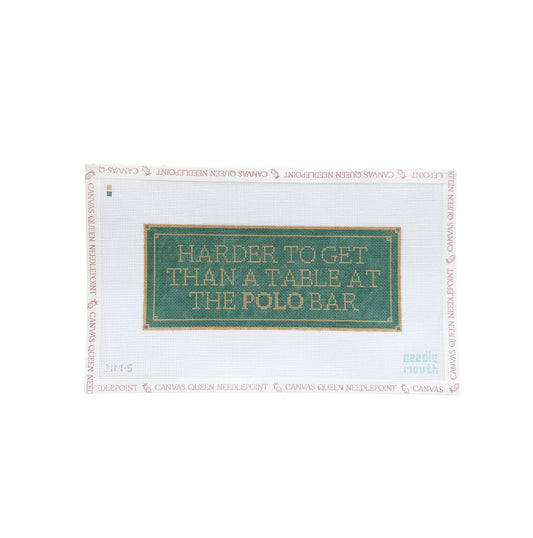 Polo Bar Pillow