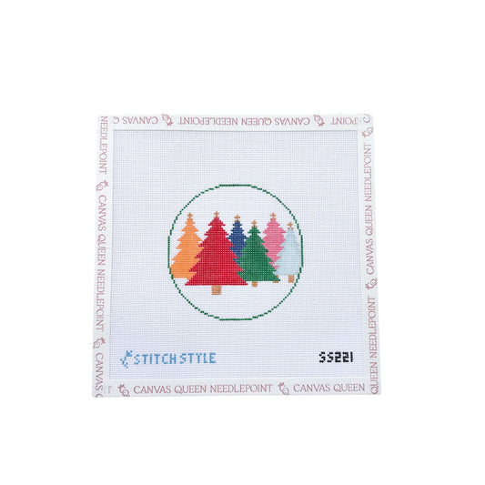 Colorful Forest II with Stitch Guide