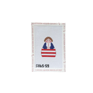Red & White Stripe Angel
