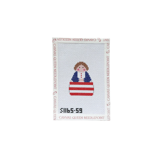 Red & White Stripe Angel
