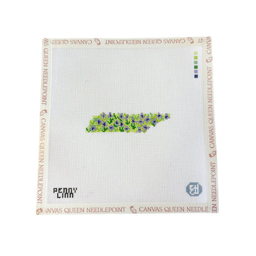 Tennessee with State Flower