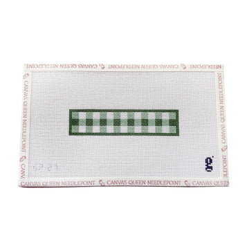 Beginner Kit: Green Gingham Key Fob