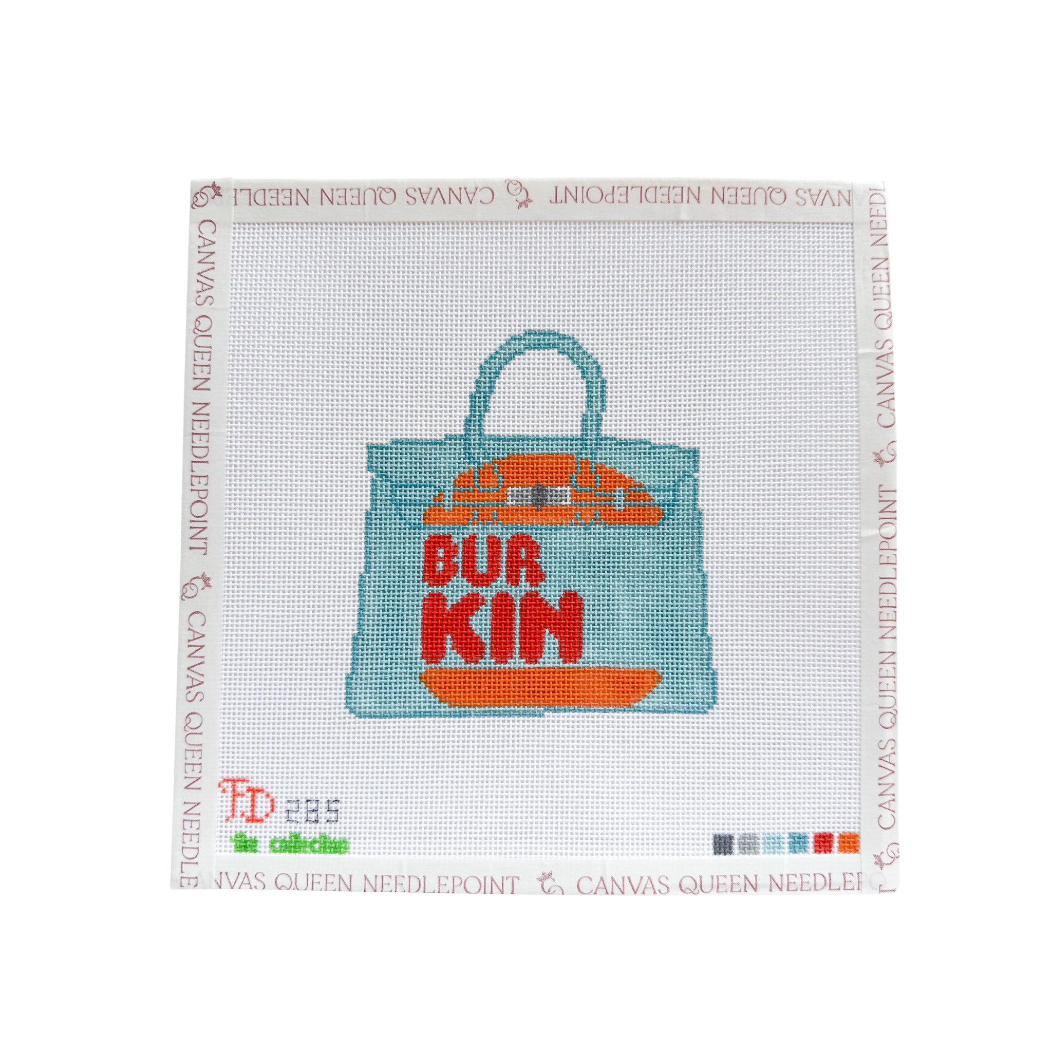 Bur-Kin Bag – Canvas Queen Needlepoint