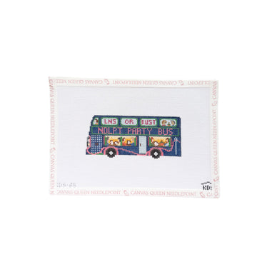 Needlepoint Party Bus