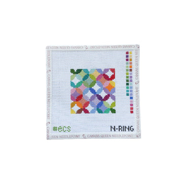 Quilt Ring 4" Coaster