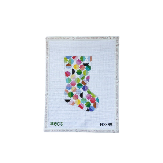 Mini Stocking Canvas - Lulu