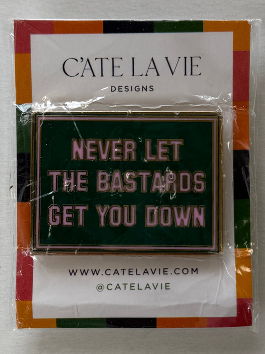 Never Let the Bastards Needle Minder