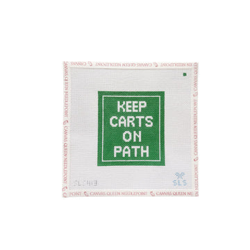 Keep Carts on Path
