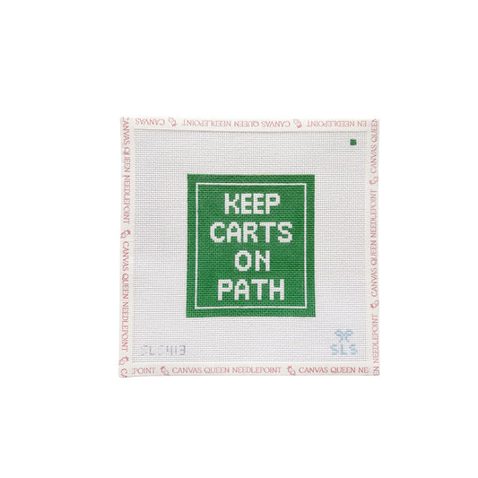 Keep Carts on Path