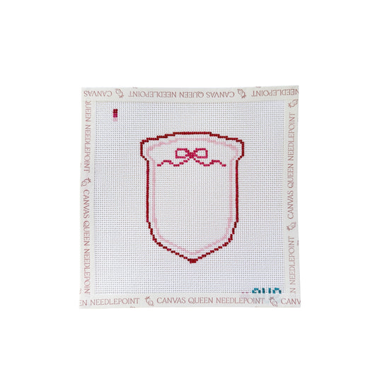 Pink Bow Crest