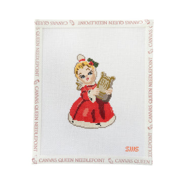 Christmas Harp Angel