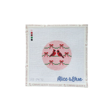 Pink Cardinal Round