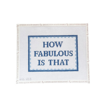 How Fabulous is That?
