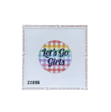 Let's Go Girls Rainbow Gingham
