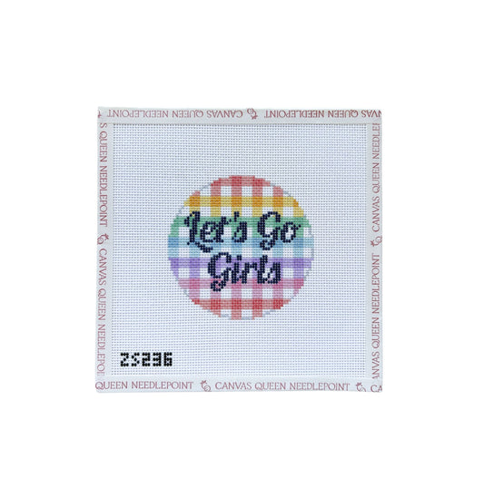 Let's Go Girls Rainbow Gingham