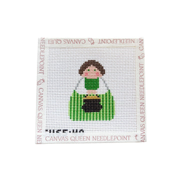 Green Pot of Gold Angel