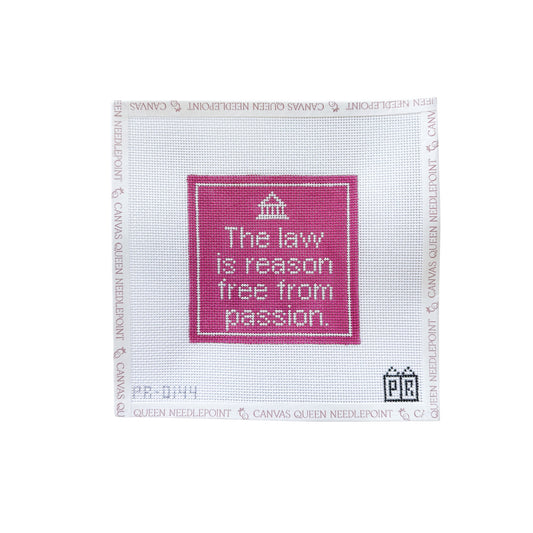 The Law is Reason Free From Passion