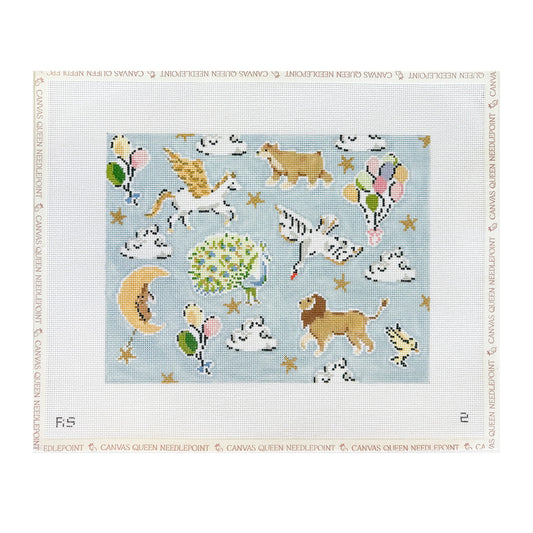 Celestial Menagerie Pillow