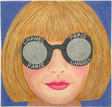 Glamorous Anna with Chanel Glasses (Trunk Show)