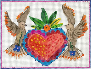 Doves with Heart Milagro (Trunk Show)
