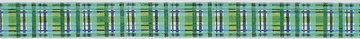 Belt - Madras Patchwork - Blues & Greens (Trunk Show)