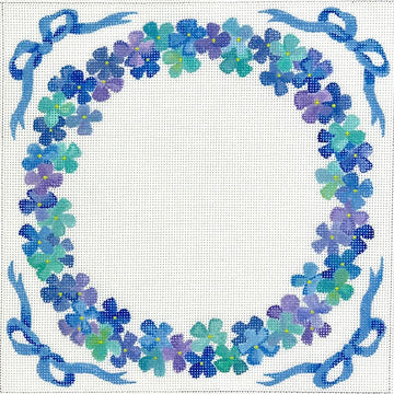 Ring Bearer Pillow Hydrangea Wreath (Trunk Show)
