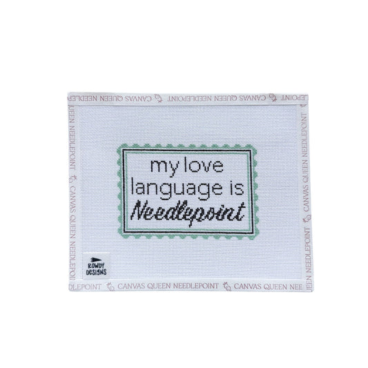 Love Language: Needlepoint