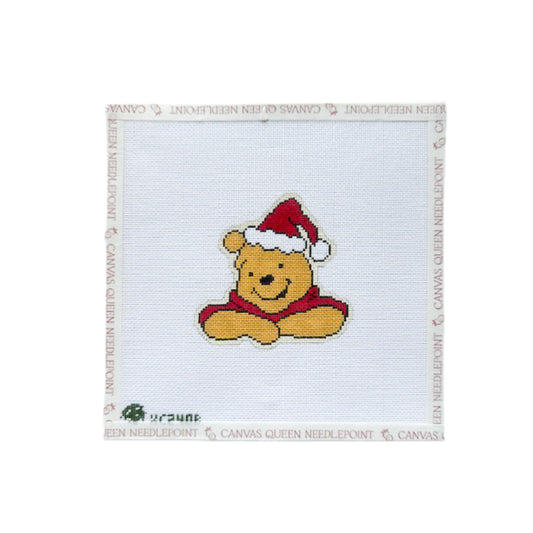Pooh in Santa Hat
