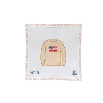 American Flag Sweater