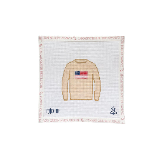 American Flag Sweater