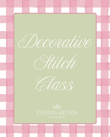 Decorative Stitch Class