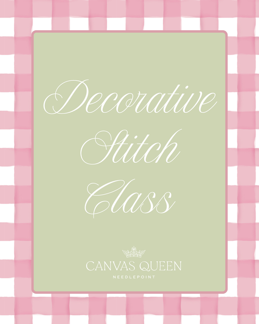 Decorative Stitch Class