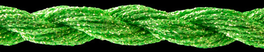 ThreadworX #12 Overdyed Metallic 91050 Lime Twist