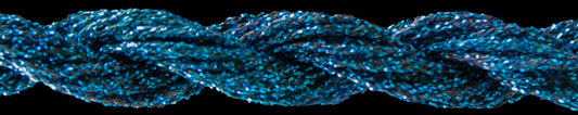 ThreadworX #12 Overdyed Metallic 910555 Caribbean Blue