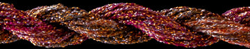 ThreadworX #12 Overdyed Metallic 911450 Brazilian Brown