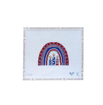 Rainbow- Patriotic July 4th