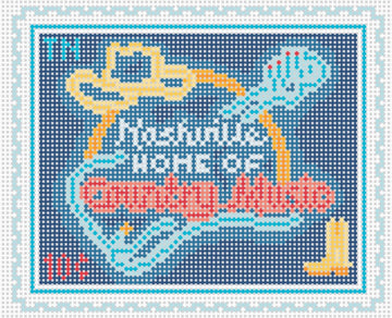 Nashville Travel Stamp