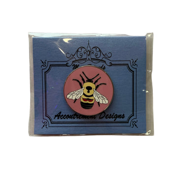 Pink Patchwork Bee Needleminder