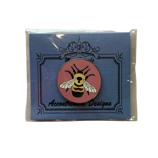 Pink Patchwork Bee Needleminder