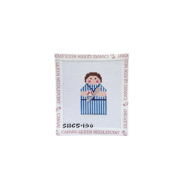 Baseball Striped Player Angel