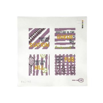 A Day at the Tennis - Coasters - Trunk Show