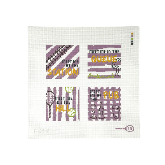 A Day at the Tennis - Coasters - Trunk Show