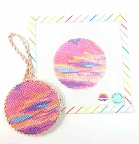 Carolina Cotton Candy Sky Round