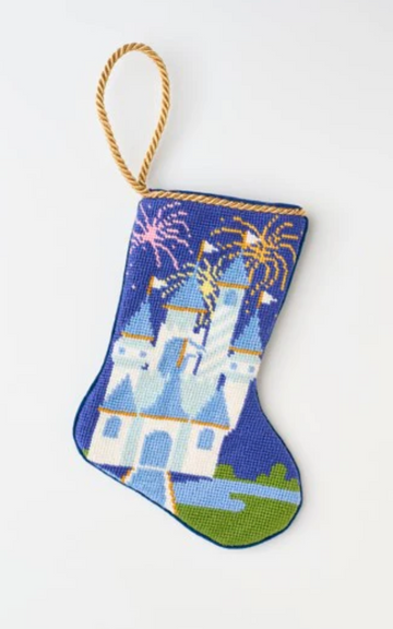 Finished Bauble Stocking: Celebration Castle