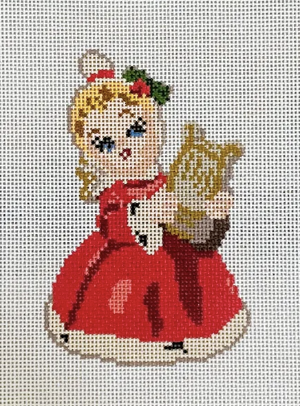 Christmas Harp Angel