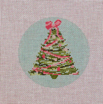 Tree Ornament Round (Blue)