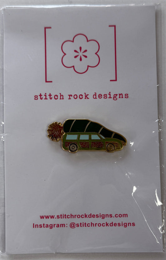 Griswold Woody Wagon Needle Minder